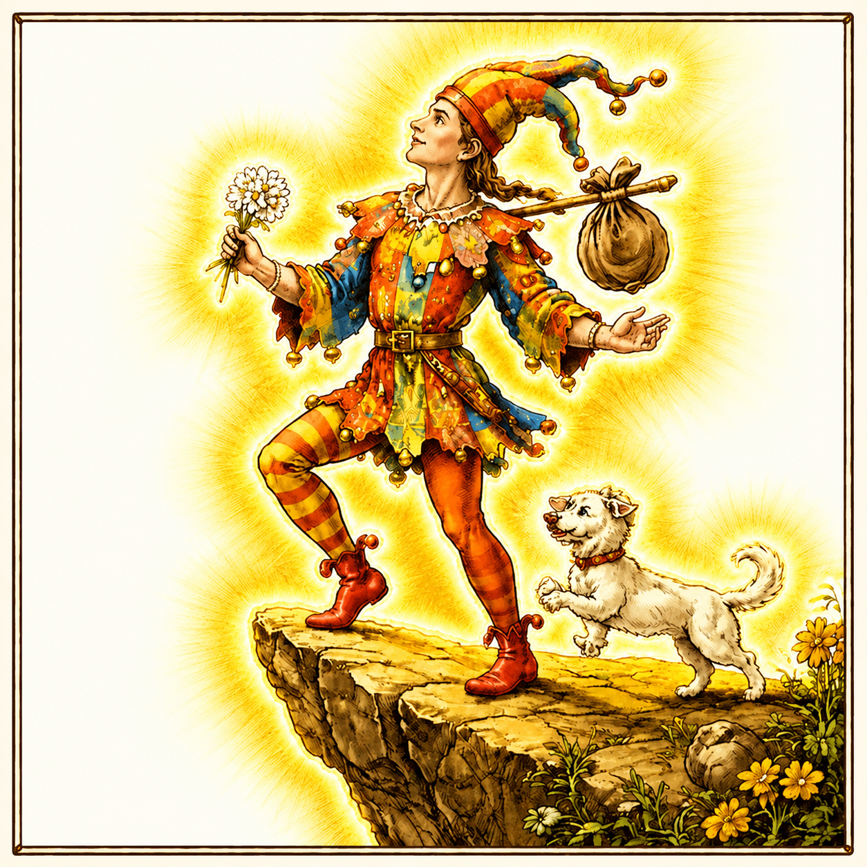 The Fool jester artwork